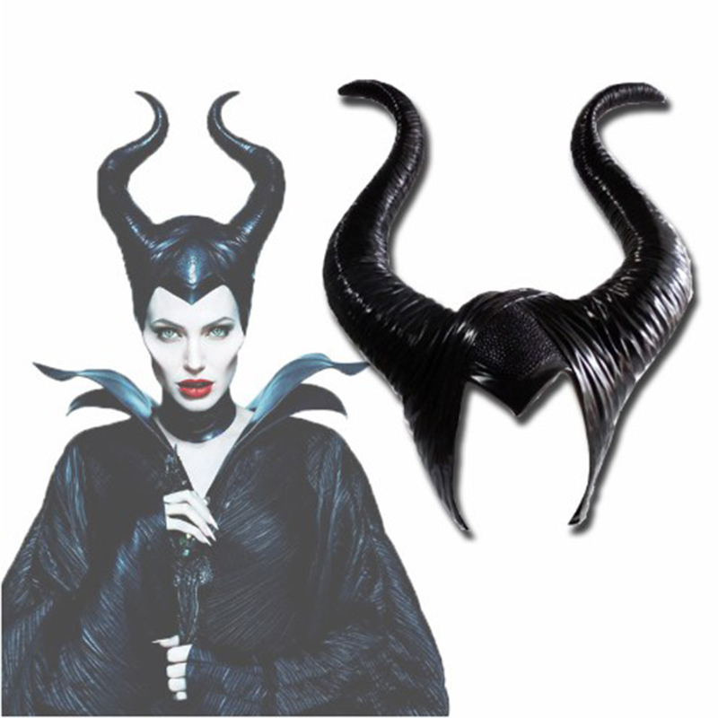 Led Purge Mask Halloween - สยองขวัญฮาโลวีนเครื่องแต่งกายอะนิเมะแม่มด Headdress Props สาว Horns หมวก