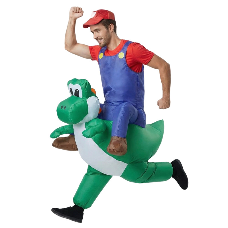 ชุดแฟนซีงานปาร์ตี้ ชุดช่างประป - Inflatable Dinosaur Costume Adult บทวิจารณ์และราคา