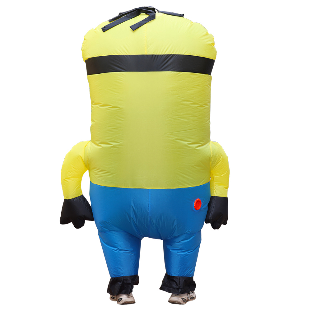 ชุดแฟนซีเป่าลมสีเหลืองแบบแบนสำ - Inflatable Dinosaur Costume Adult บทวิจารณ์และราคา