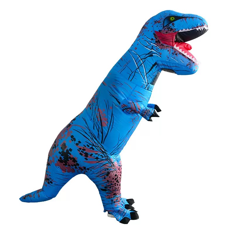 ชุดไดโนเสาร์ทีเร็กซ์เป่าลมสำหร - Inflatable Dinosaur Costume Adult บทวิจารณ์และราคา