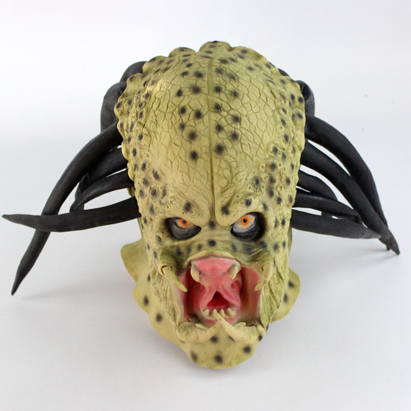 หน้ากากลาเท็กซ์ Predator แบบสม - Latex Alien Mask Realistic บทวิจารณ์และราคา