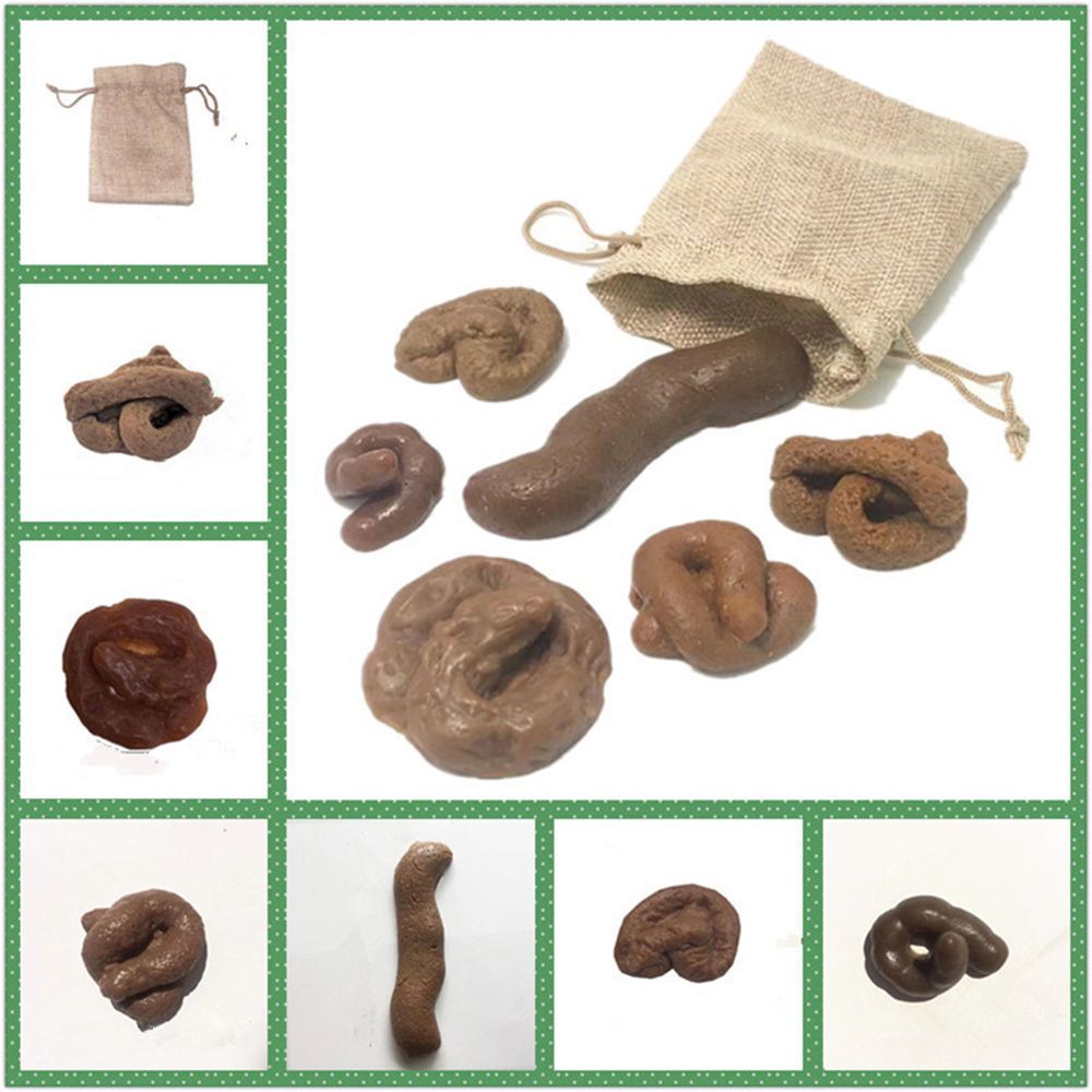 อุปกรณ์แกล้งขำขัน 6 ชิ้น ของเล - Fake Poop Gag Gift บทวิจารณ์และราคา