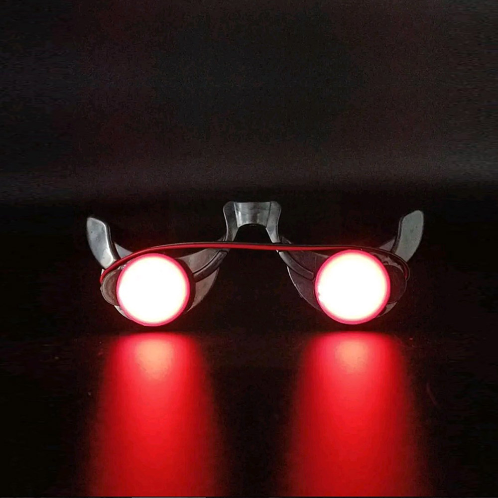 แว่นตาฮาโลวีนสยองขวัญสีแดงอุปก - Glow In The Dark Party Glasses บทวิจารณ์และราคา