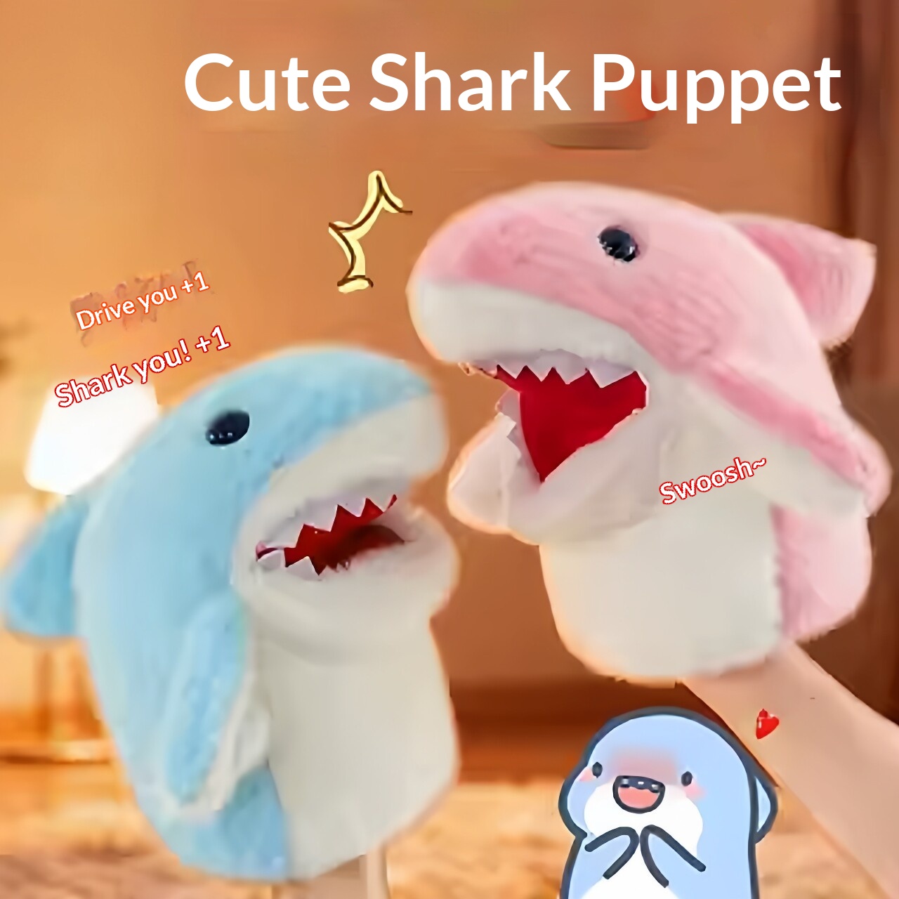 ตุ๊กตาฉลามแบบสวมมือ ของเล่นตุ๊ - Prank Toys บทวิจารณ์และราคา