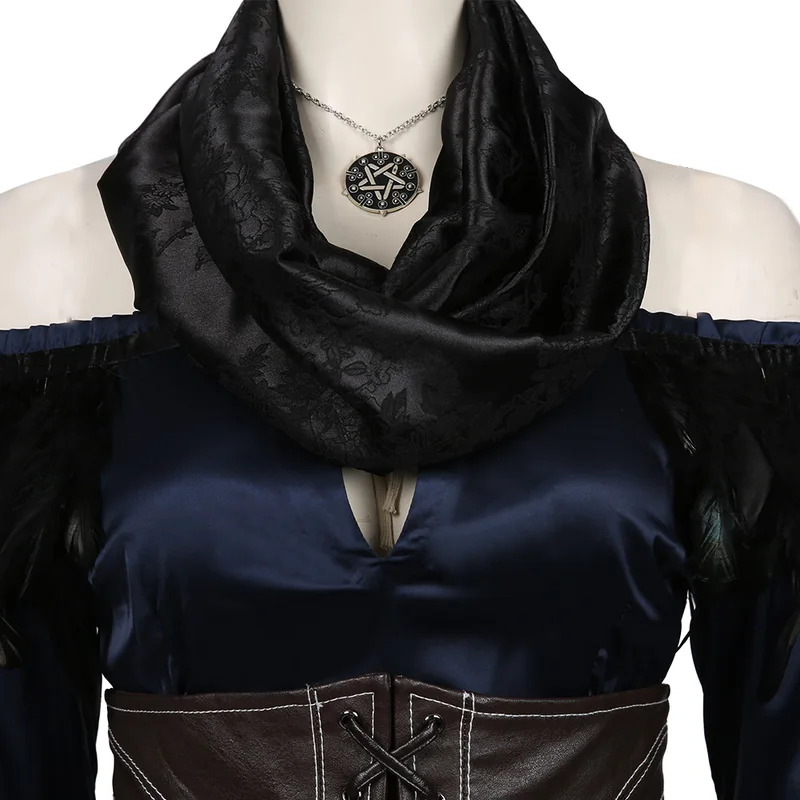 Yennefer คอสเพลย์ Fantasia เคร - Medieval Renaissance Dress Women บทวิจารณ์และราคา