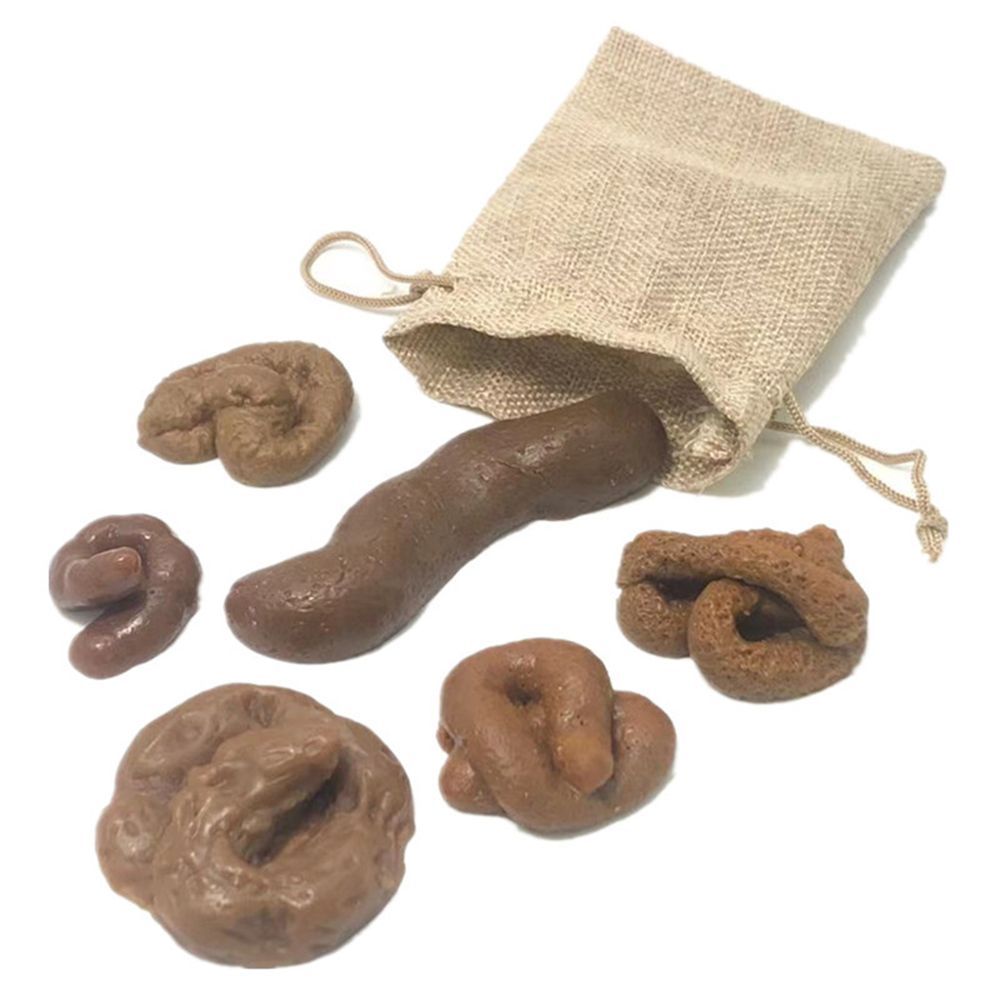 ของเล่นแกล้งขำขัน 6 ชิ้น อุปกร - Fake Poop Gag Gift บทวิจารณ์และราคา