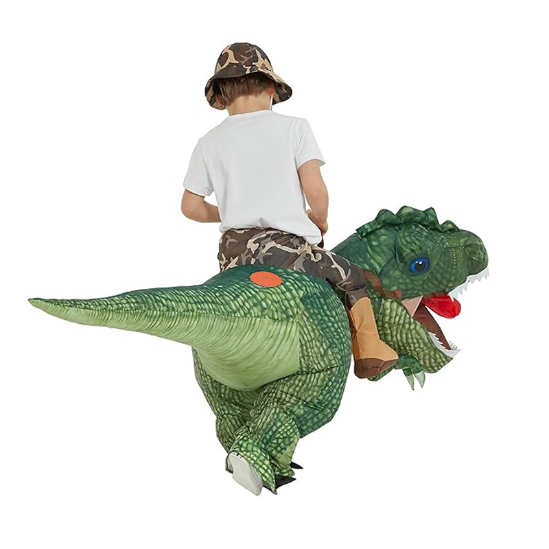 ชุดคอสตูมไทแรนโนซอรัส เร็กซ์ แ - Inflatable Dinosaur Costume Adult บทวิจารณ์และราคา