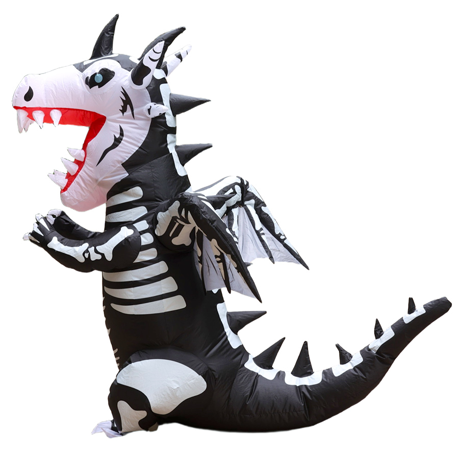 ชุดไดโนเสาร์เป่าลมสำหรับผู้ใหญ - Inflatable Dinosaur Costume Adult บทวิจารณ์และราคา