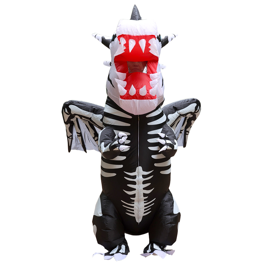 ชุดไดโนเสาร์เป่าลมสำหรับผู้ใหญ - Inflatable Dinosaur Costume Adult บทวิจารณ์และราคา